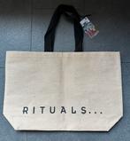 Rituals Goodie Bag Canvas Jute Tas Naturel Large, Sieraden, Tassen en Uiterlijk, Tassen | Damestassen, Ophalen of Verzenden, Nieuw