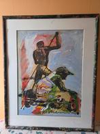 Peter Diem Schilderij - Gesigneerd 1999, Ophalen of Verzenden
