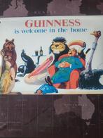 GUINNESS BEER-273-EMAILLEBORD"WELCOME IN THE HOME ", Verzamelen, Ophalen, Nieuw, Reclamebord, Plaat of Schild, Overige merken
