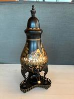 Antieke Theepot met Landschapsschildering, Antiek en Kunst, Ophalen