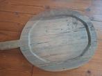 Houten dienblad, Huis en Inrichting, Woonaccessoires | Dienbladen, Ophalen of Verzenden, Zo goed als nieuw, Ovaal, Hout