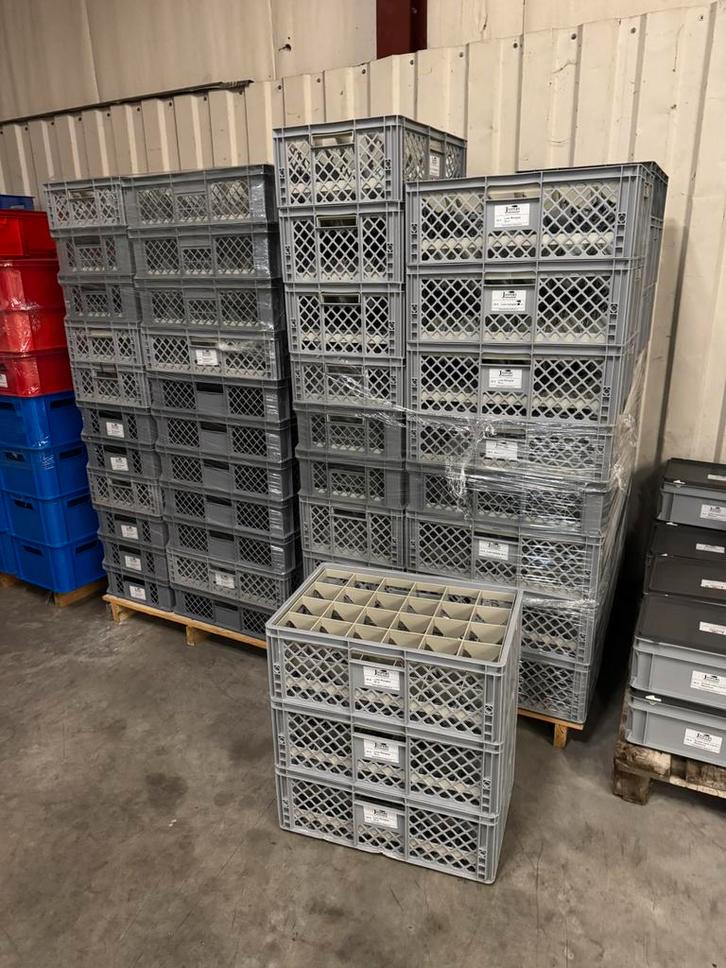 > 80 glaskorven 40x60 cm - glaskorf, Doe-het-zelf en Verbouw, Kratten en Dozen, Zo goed als nieuw, Krat, 50 tot 75 cm, Minder dan 35 cm