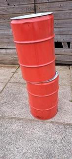 Diverse 60 liter olievaten, Tuin en Terras, Vuurkorven, Ophalen, Zo goed als nieuw