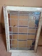 Glas in lood raam, Doe-het-zelf en Verbouw, Glas en Ramen, Ophalen, Zo goed als nieuw, Minder dan 80 cm, Glas in lood