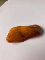 Barnsteen amber broche 8cm, Overige materialen, Ophalen of Verzenden, Broche