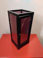 Partylite Waxinelichthouder voor 3 Lichtjes, Gebruikt, Ophalen of Verzenden, Metaal, Zwart