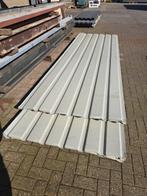 damwand platen gebruikt nr.5, dakplaat, afdak, Tuin en Terras, Ophalen, Gebruikt, Metaal, Overige typen