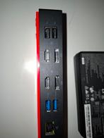 Lenovo docking inclusief 2 schermen en kabels, Computers en Software, Ophalen, Zo goed als nieuw