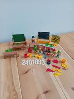 Playmobil school klaslokaal met leraar en leerlingen, Gebruikt, ., Ophalen of Verzenden, Playmobil