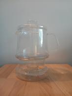 Glazen Theepot met theelicht van pickwick, Ophalen of Verzenden, Zo goed als nieuw