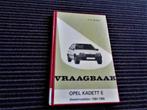Opel Kadett-E Diesel Vraagbaak Werkplaatshandboek Nederlands, Boeken, Verzenden, Gelezen, Opel