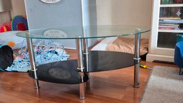 Salon tafel glas  beschikbaar voor biedingen