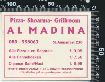 Sticker: Pizza Shoarma Grillroom Al Madina - Nijmegen beschikbaar voor biedingen