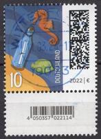 2022 zegel 3723 (4e druk) als rolzegel met code gestempeld, Verzenden, 1990 tot heden, Gestempeld