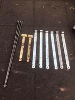 Tuinpoort scharnieren, Ophalen of Verzenden, Zo goed als nieuw