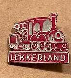 Lekkerland Trein Speldje, Ophalen of Verzenden, Zo goed als nieuw, Transport, Speldje of Pin