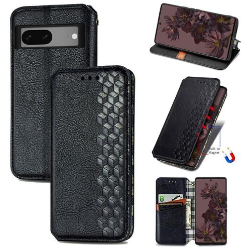 Luxe PU Lederen Wallet Case Set voor Google Pixel 7 _ Zwart, Telecommunicatie, Mobiele telefoons | Hoesjes en Frontjes | Overige merken