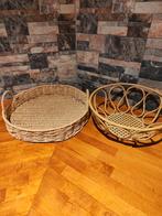 Dienblad plus fruitmand, Ophalen, Zo goed als nieuw, Rechthoekig