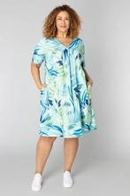 Blauwe A-lijn jurk Colletta Maat 46 nu €34,95, Colletta, C, Blauw, Nieuw