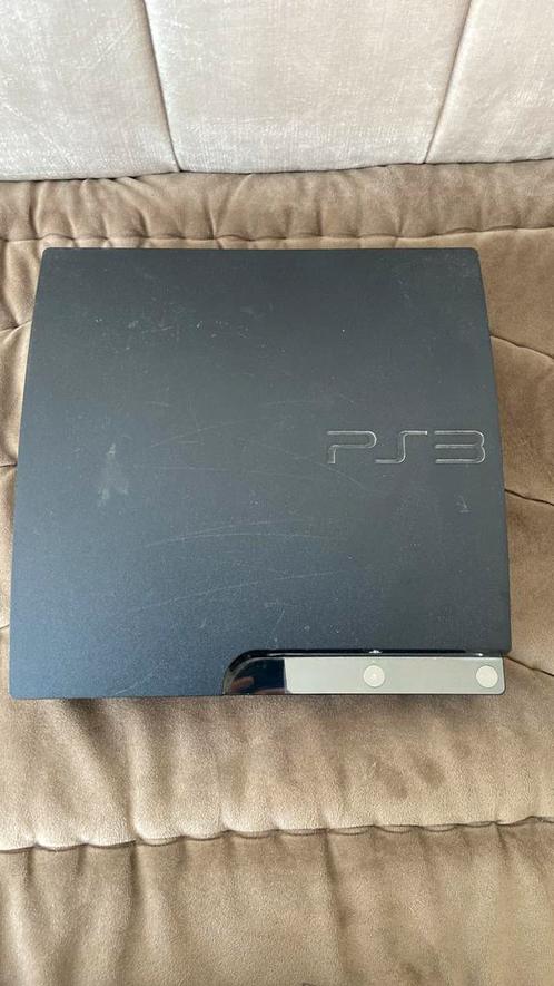 PlayStation 3 slim Werkend!, Spelcomputers en Games, Spelcomputers | Sony PlayStation 3, Gebruikt, Slim, 120 GB, Zonder controller