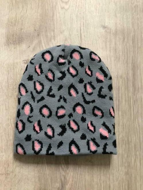 Panterprint muts, Kinderen en Baby's, Kinderkleding | Mutsen, Sjaals en Handschoenen, Nieuw, Muts, Meisje, Ophalen of Verzenden
