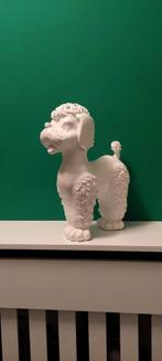 Beeld Hippe poedel poodle hond dier 29/30 cm, Ophalen of Verzenden, Nieuw