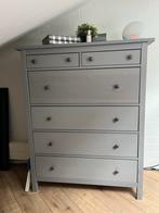 IKEA Hemnes Ladekast Grijs, Huis en Inrichting, Kasten | Ladekasten, Ophalen, 100 tot 150 cm, 5 laden of meer, 100 tot 150 cm