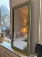 Antieke Franse Brocante Spiegel, Huis en Inrichting, Ophalen, Gebruikt, 100 tot 150 cm, Rechthoekig