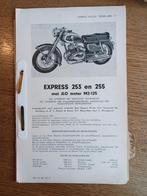 Motor instructieboekje Express 253 en 255, Motoren, Ophalen of Verzenden, Overige merken