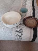 Waskom, fruitschaal en vaas, Ophalen of Verzenden
