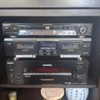 Sony versterker/tuner met cassette deck en dvd speler., Ophalen, Sony