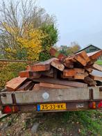 Houten balken, Doe-het-zelf en Verbouw, Hout en Planken, Ophalen, Gebruikt, Balk, Vuren