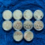 10 x 1 oz Chaid AI zilveren munt 2023, Ophalen of Verzenden, Zilver