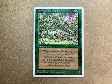1x Carnivorous Plant (Near Mint) beschikbaar voor biedingen