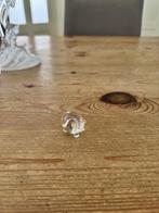 Glazen beeldje varkentje met gouden oortjes, Ophalen of Verzenden, Gebruikt, Dier