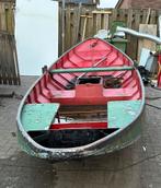 Stalen roeiboot, vissersboot,, Ophalen, Gebruikt, Staal, Met motor
