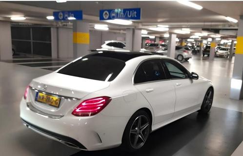 Mercedes-Benz C-Klasse C180 156pk 9G-TRONIC 2017 Wit, Auto's, Mercedes-Benz, Particulier, C-Klasse, ABS, Adaptieve lichten, Adaptive Cruise Control