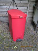 rubbermaid grote prullenbak professioneel 50 liter (343), Kunststof, Gebruikt, Met pedaal, 40 liter of meer