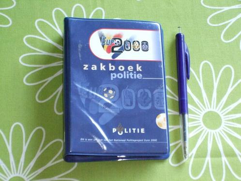 Politie zakboek Europacup 2000, Verzamelen, Militaria | Algemeen, Overige soorten, Overige typen, Nederland, Ophalen of Verzenden