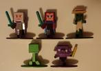 5 Minecraft metallen verzamelpoppetjes (Nieuw), Ophalen of Verzenden, Nieuw