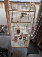Grote vogelkooi, Dieren en Toebehoren, Vogels | Hokken en Kooien, Ophalen, Zo goed als nieuw, Metaal, Vogelkooi