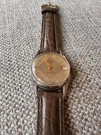 Vintage Buler Arlette herenhorloge jaren 60, Met bandje, Polshorloge, Bulova, Zilver