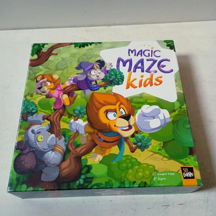 magic maze kids, Hobby en Vrije tijd, Gezelschapsspellen | Bordspellen, Gebruikt, Een of twee spelers, Drie of vier spelers, Ophalen of Verzenden