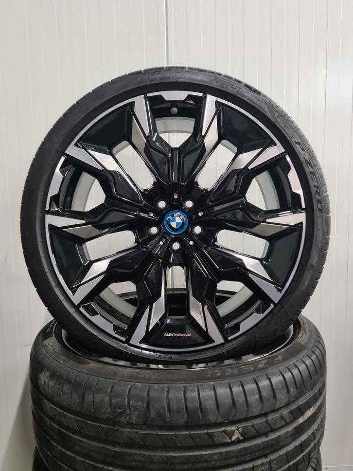 21' BMW i5 5 Serie G60 G61 Styling 954i met zomerbanden, Auto-onderdelen, Banden en Velgen, Banden en Velgen, Zomerbanden, 21 inch