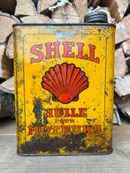 Oud Shell Olieblik - Jaren 30 -, Verzamelen, Blikken, Ophalen of Verzenden, Gebruikt, Overige, Overige merken