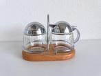 Vintage Emsa suikerpot en melkkan glas zeldzaam, Ophalen of Verzenden, Zo goed als nieuw