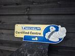🏎🏎Vintage Michelin Bord Frankrijk, Verzamelen, Reclamebord, -, -, Ophalen of Verzenden