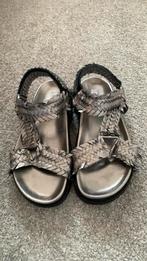 Inuovo zilveren leren sandaal 38, Overige kleuren, Inuovo, Nieuw, Sandalen of Muiltjes