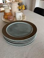 Vintage 6 grote platte Schönwald borden, Ophalen of Verzenden, Zo goed als nieuw, Overige stijlen, Bord(en)