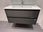 Compleet Dreamz badkamermeubel met spiegelkast en kraan, Ophalen, Gebruikt, 100 tot 150 cm, Minder dan 100 cm